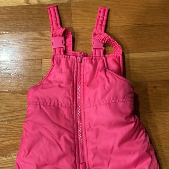 Carter’s infant pink 12 month snow pants - Picture 5 of 7